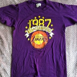 Vintage lakers 1987 shirt